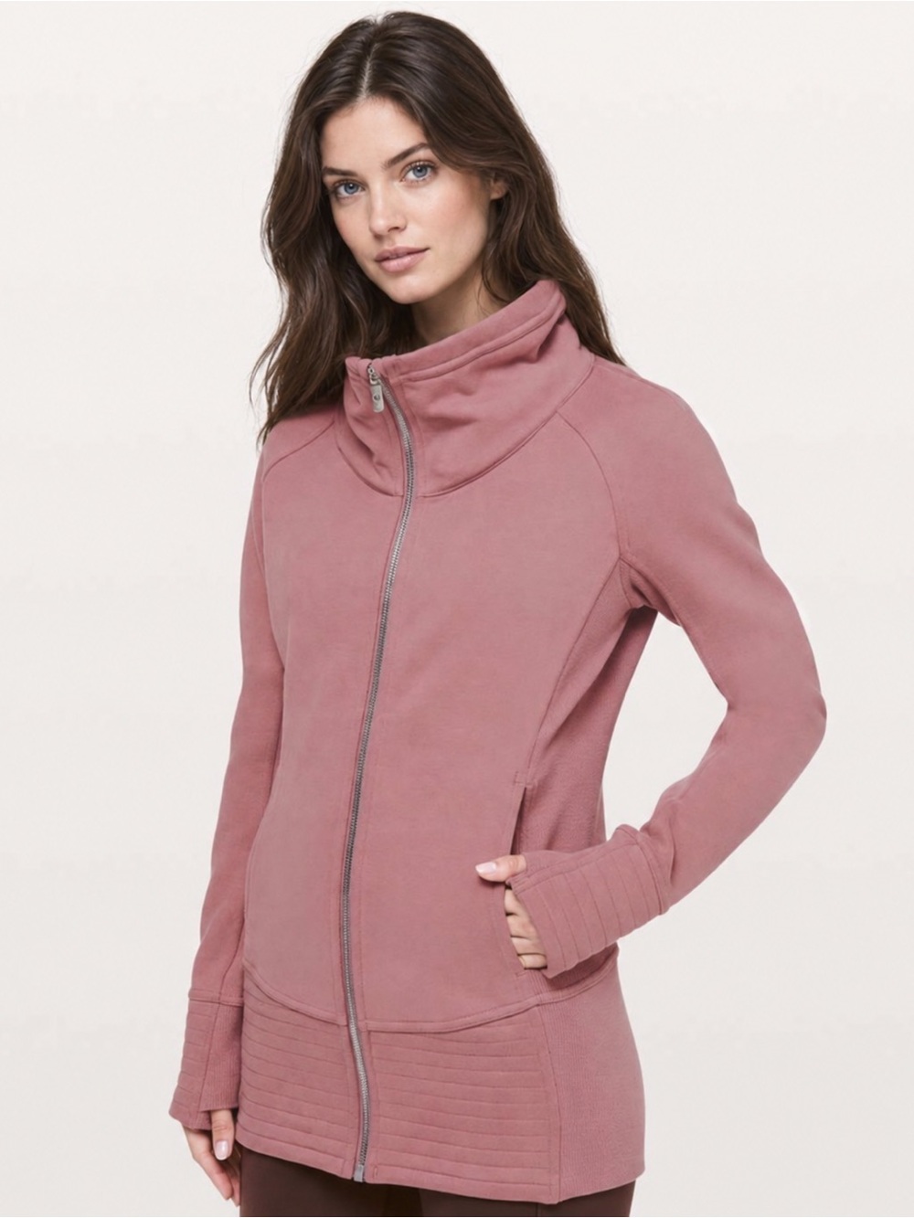Lululemon Radiant Jacket in Dusty Rose